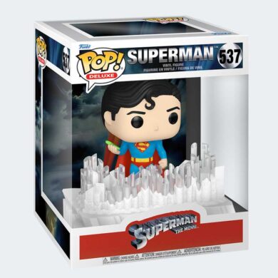 Funko Pop Deluxe SUPERMAN en la FORTALEZA de la SOLEDAD