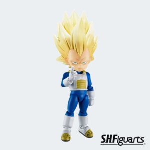 DRAGON BALL DAIMA - Figura Mini Vegeta Super Saiyan 3 - S.H. Figuarts 8cm