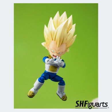 DRAGON BALL DAIMA - Figura Mini Vegeta Super Saiyan 3 - S.H. Figuarts 8cm