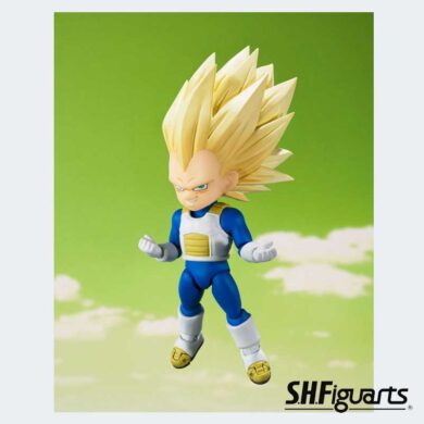 DRAGON BALL DAIMA - Figura Mini Vegeta Super Saiyan 3 - S.H. Figuarts 8cm