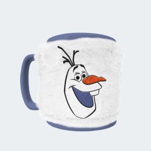 TAZA con funda de peluche Olaf 440 ml