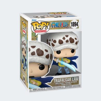 Funko Pop TRAFALGAR LAW con BLUE ANESTHESIA