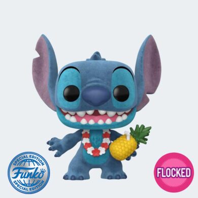 Funko Pop LUAU STITCH FLOCKED