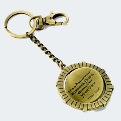 LLAVERO GIRATORIO Puerta Hobbit