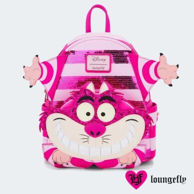 MOCHILA Loungefly Disney Gato de Cheshire